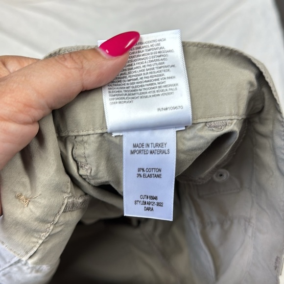 Agolde Tan Cropped Ankle wide leg pants - Picture 16 of 16